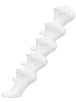 Bílé dámské ponožky Bolf VQ100-5P 5 PACK