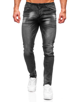 Černé pánské džíny regular fit Bolf MP019N