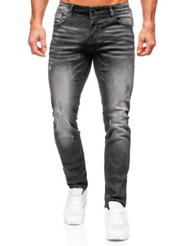 Černé pánské džíny slim fit Bolf MP0070N