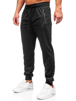 Černé pánské teplákové jogger kalhoty Bolf JX6109