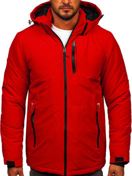 Červená pánská zimní bunda Bolf HKK2023
