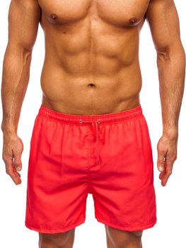 Růžové pánské plavecké šortky Bolf YW07001