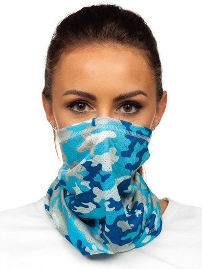 Blankytný maskáčový šátek Bolf YW0505