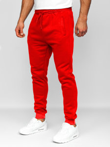 Červené pánské jogger kalhoty Bolf CK01