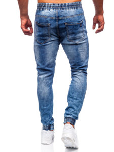 Modré pánské džínové jogger kalhoty Bolf 51066S0