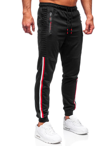 Černé pánské jogger kalhoty Bolf K10329
