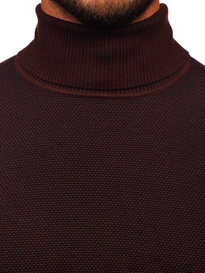 Hnědý pánský rolák basic Bolf W2-20125